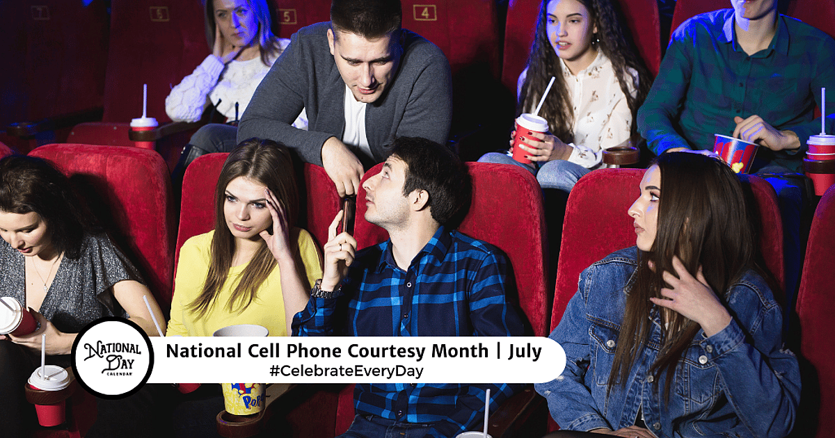National Cell Phone Courtesy Month