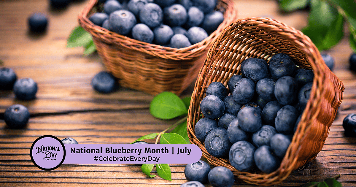 National Blueberry Month
