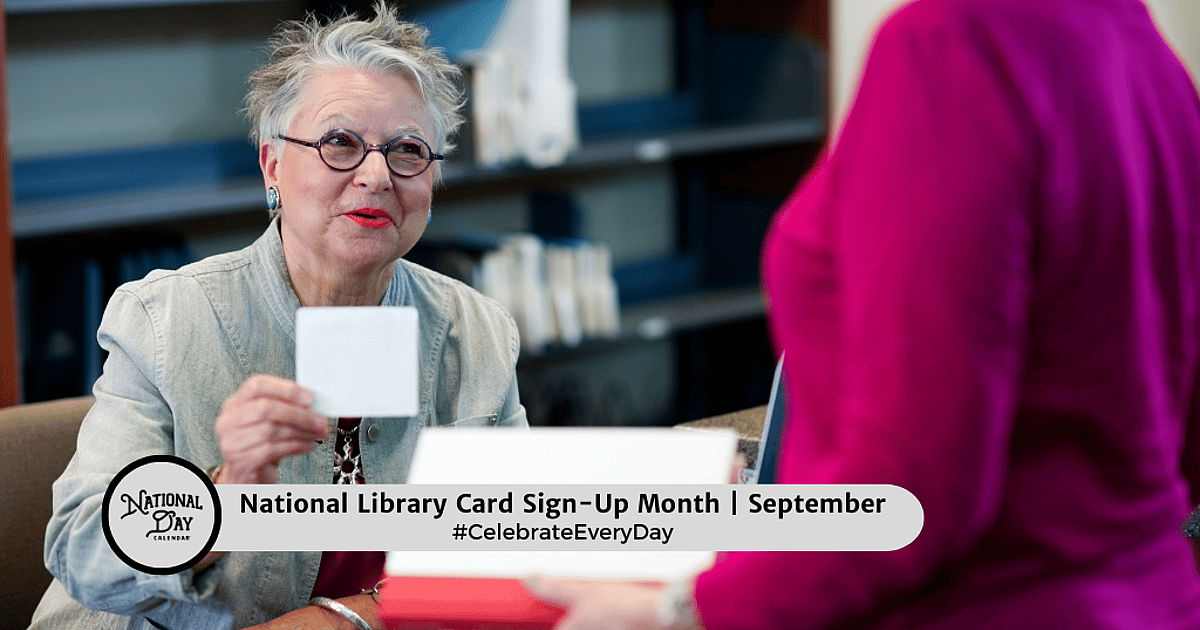 National Library Card Sign-Up Month