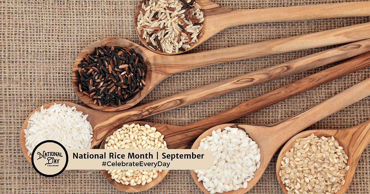 National Rice Month